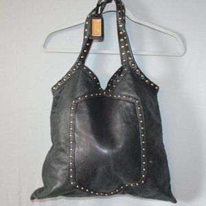 Badgley Mischka Soft Black Large Hobo Purse
